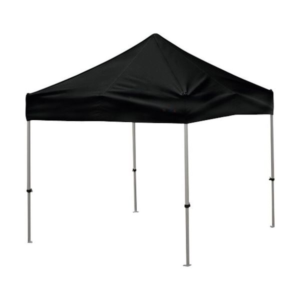 さくらコーポレーション さくら かんたんてんと 2.4m×2.4mオールアルミフレーム 黒 KA/3WA-BK 1台 338-2464（直送品）