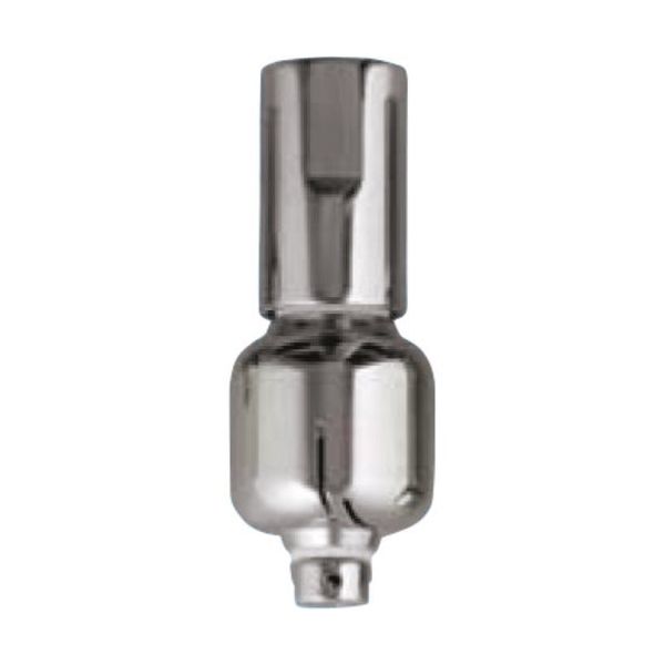 いけうち 回転洗缶ノズル ESシリーズ ステンレス鋼316L製 ネジ1/8 下面180°タイプ 18FES02NS316L.D180 1個（直送品）