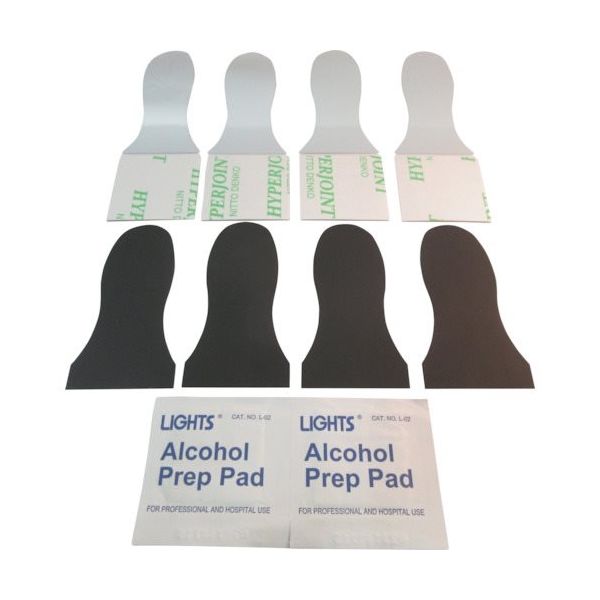 リンテック21 接着パッド/アルコールパッド(LVー324用) LQ-22 1セット(4枚) 245-7675（直送品）