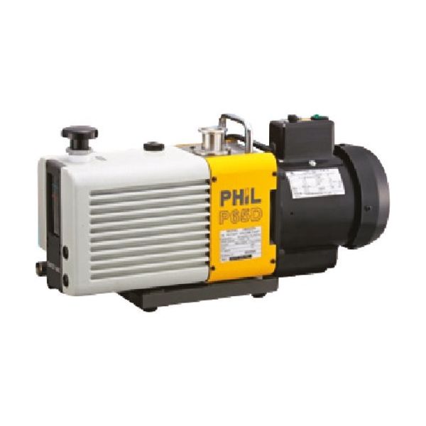 東京硝子器械 TGK 真空ポンプ P65D 単相 100V 50/60Hz 共用 357-64-52-08 1台 191-3533（直送品）