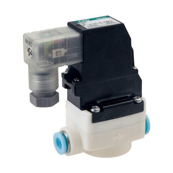 CKD 圧縮空気用パイロット式2ポート電磁弁 EXA-C8-H2H-1 1個 453-5393（直送品）