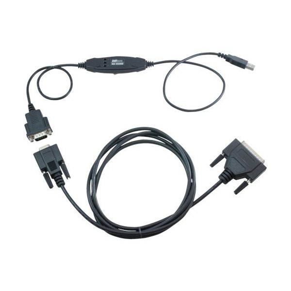 エー・アンド・デイ A&D 計量・試験・計測用USBコンバータケーブルセット DーSub25PオスーUSB AXUSB25P 1個（直送品）