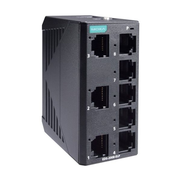 アイ・ビー・エス・ジャパン MOXA EDSー2008ーELP 1台(1個) 256-3635（直送品）