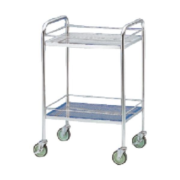 東京硝子器械 TGK ステンレスパンチングワゴン SPWーP 241-57-03-02 1台 191-0194（直送品）