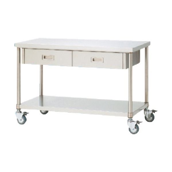 東京硝子器械 TGK 作業台WDBUー7545 Uキャスター付 561-57-14-54 1台 183-7430（直送品）