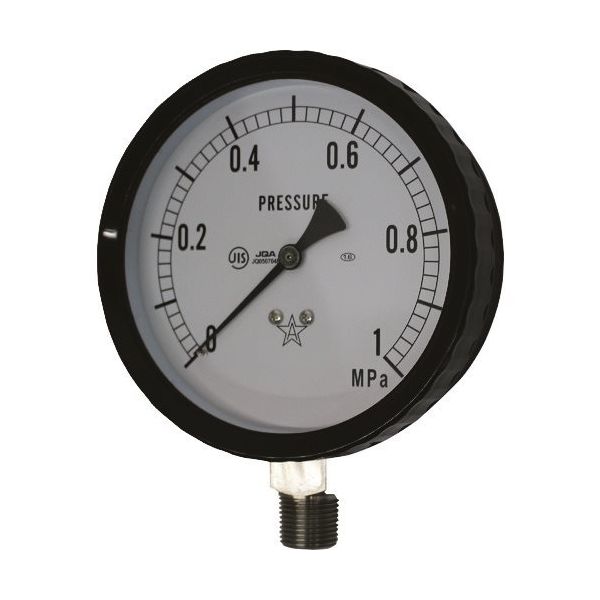 右下精器製造 右下 ステンレス圧力計 G311-262-0.4MP 1個 177-1455（直送品）