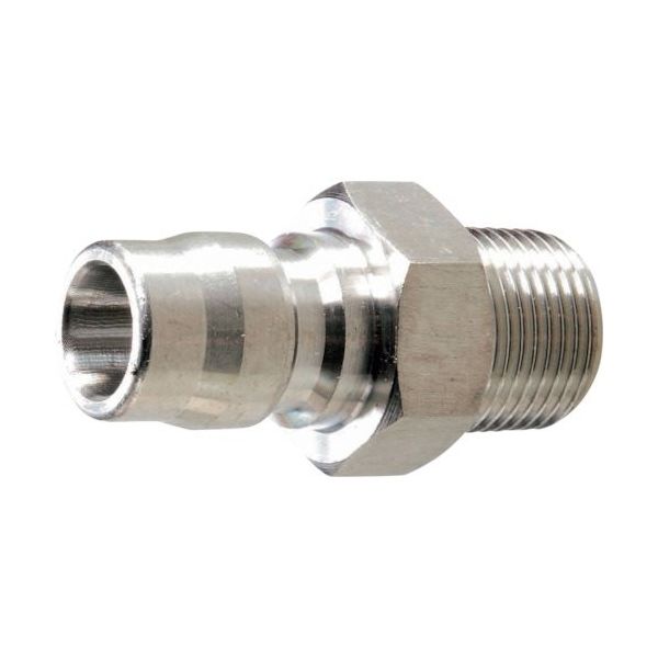 スーパー工業 ワンタッチカプラー SUS オス×オスネジ 1/2 040000683 1個 134-3110（直送品）