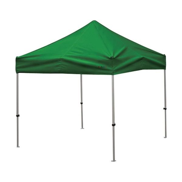 さくらコーポレーション さくら かんたんてんと 2.4m×2.4mスチール&アルミ複合フレーム 緑 KA/3W-G 1台 336-0306（直送品）