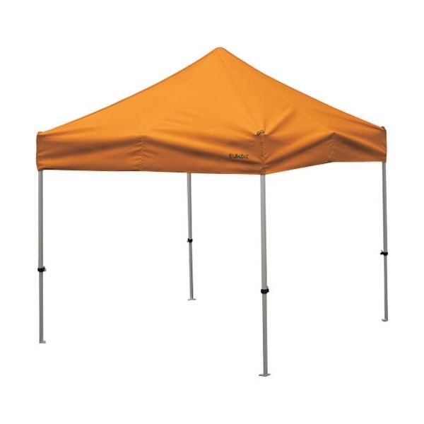 さくらコーポレーション さくら かんたんてんと 2.4m×2.4mスチール&アルミ複合フレーム オレンジ KA/3W-OR 1台（直送品）