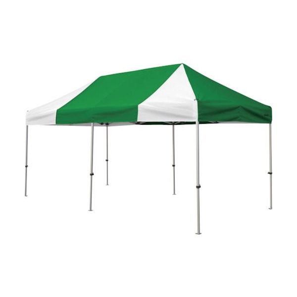 さくらコーポレーション さくら かんたんてんと 2.4m×4.8mオールアルミフレーム 緑白 KA/5WA-GW 1台 338-1333（直送品）