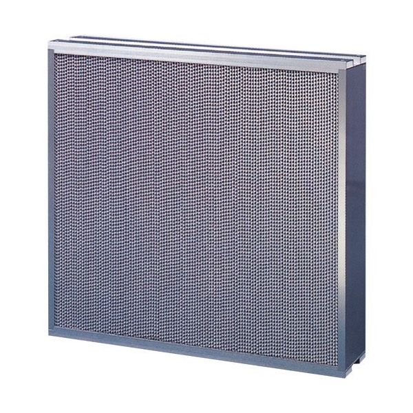 日本無機 ヴァニッシュフィルタ(殺菌・酵素中高性能フィルタ) 610×610×150 AST-28-60E4BK 1個 208-7082（直送品）