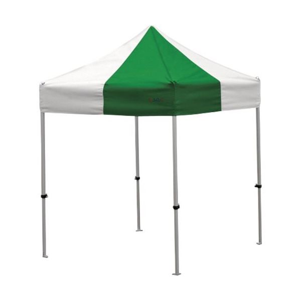 さくらコーポレーション さくら かんたんてんと 1.8m×1.8mオールアルミフレーム 緑白 KA/1WA-GW 1台 338-1957（直送品）