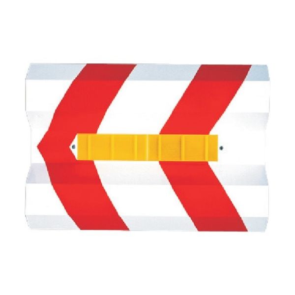 積水樹脂 積水 線形誘導標 ガードフレックス 封入レンズ型反射シートタイプ A種用 白地 GWー2A 1個 355-6194（直送品）