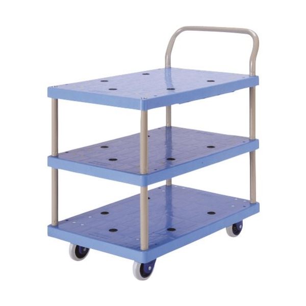 東京硝子器械 TGK 静音樹脂製台車 NPー105GS 221-56-96-91 1台 191-0087（直送品）