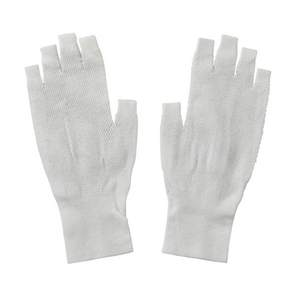 KBセーレン savina インナー手袋 半指 フリーサイズ LINGK7175M 1箱(100箱) 392-2660（直送品）