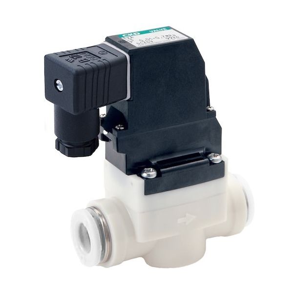 CKD 圧縮空気用パイロット式2ポート電磁弁 EXA-C12-02G-1 1個 453-5428（直送品）