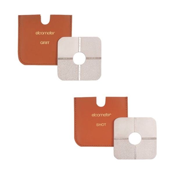 エルコメーター elcometer 表面粗さ基準片(ショット用) E125-2 1台 107-1225（直送品）