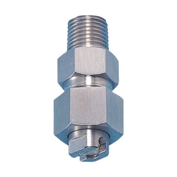 いけうち 三組形均等扇形ノズル VEシリーズ ステンレス鋼303製 1/4オス 65° 1/4M VE 65117 S303 1個（直送品）