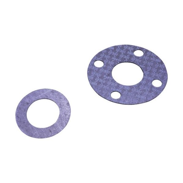 バルカー ブラックスーパーガスケット 呼び径100A 6502G-J1S100 1セット(10枚) 850-5279（直送品）