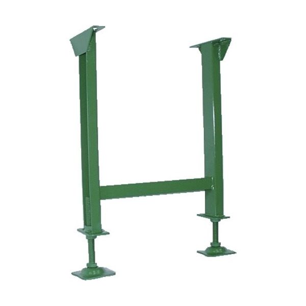 寺内製作所 TS スチール製2G型立脚台 H650~750 2G-SU38-400WX700H 1脚 859-6732（直送品）