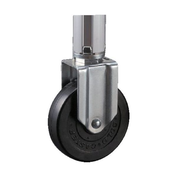 SUS 【数量1~9】φ75Nフレームキャスター固定 ゴム GFN-622 1個 127-5855（直送品）