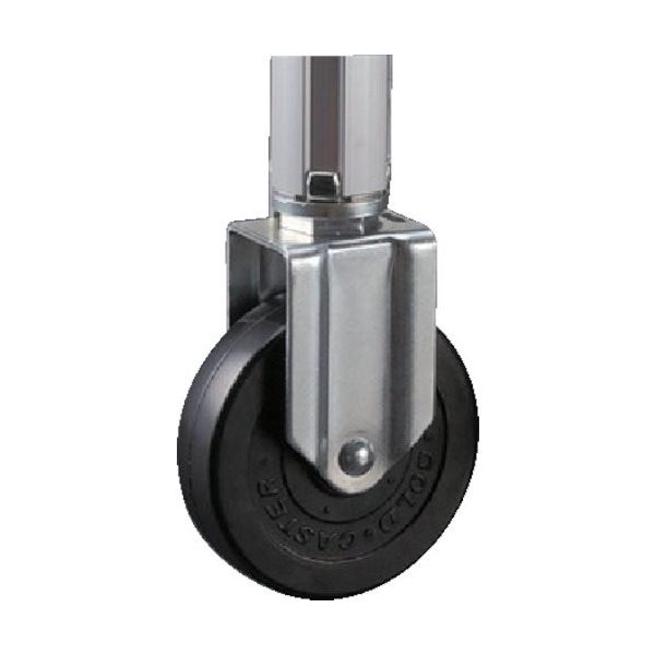 SUS 【数量1~9】φ75Nフレームキャスター固定 導電 GFN-626 1個 127-5881（直送品）