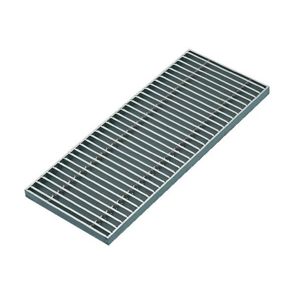 片岡産業 片岡 グレーチング ステンレス 溝幅300mm 適用荷重側溝歩道 KSG4NS20-30P30 1枚 107-7893（直送品）