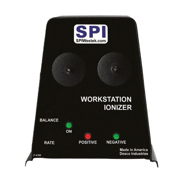 DESCO JAPAN SPI無風卓上型イオナイザー 220V 50/60HZ 94001 1台 111-2748（直送品）