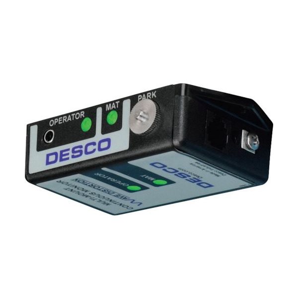 DESCO JAPAN 常時モニター、標準タイプ、100~240V IEC入力アダプター 19652 1台 336-6631（直送品）