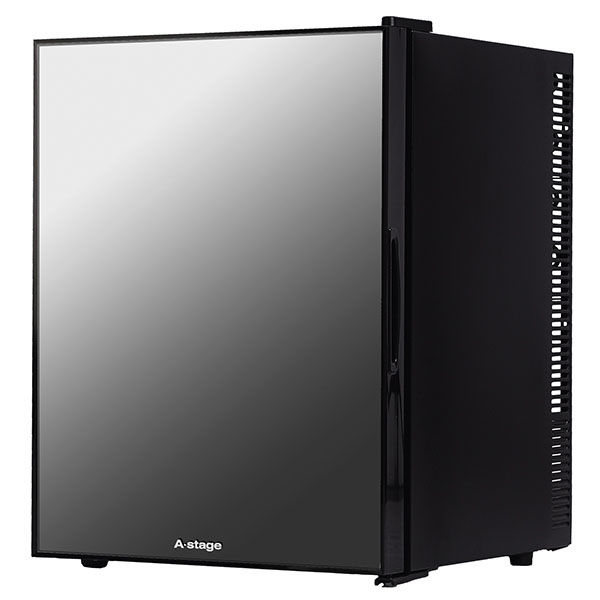 A-stage　1ドアミラー冷蔵庫　AR-20L01MG　ペルチェ式　21年製 A-Stage 1ドアミラーガラス冷蔵庫 20L（AR-20L01MG）｜A-Stage inc.
