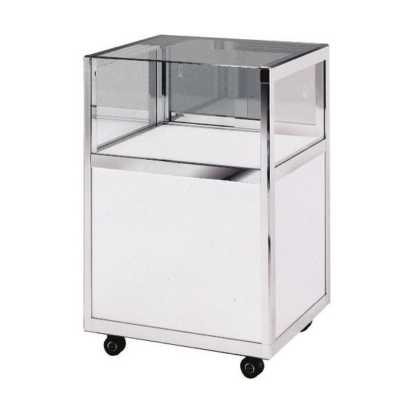 ハヤノ産業 ハヤノ エクシード 角型ケース CF2型 シルバー プッシュ錠付 CF2-6-60-S-P 1台 168-3749（直送品）