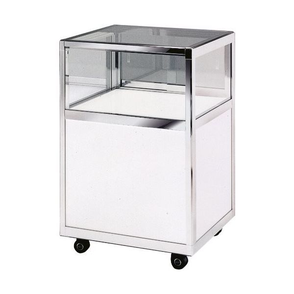 ハヤノ産業 ハヤノ エクシード 角型ケース CF型 ブラック プッシュ錠付 CF6-60-B-P 1台 165-9990（直送品）