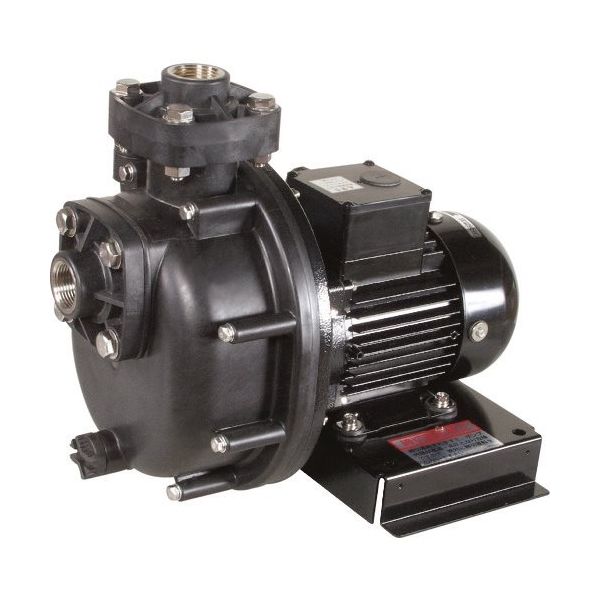 荏原製作所 エバラ PQMプラスチック製自吸ポンプ 60Hz 口径80mm 80PQM61.5B 1台 134-8687（直送品）