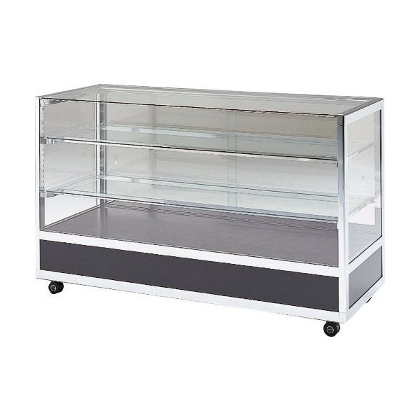 ハヤノ産業 ハヤノ エクシード 平ケースF2 ブラック プッシュ錠付 F2-9-60-B-P 1台 167-7387（直送品）