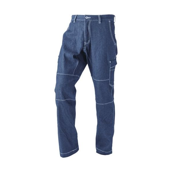 カーゴデニムパンツ　ブルー　1 ワンフォークロージング 1111clothing カーゴパンツ メンズ
