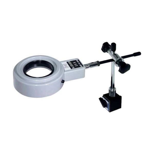 京葉光器 リーフ LED50型マグネット拡大鏡 LEDS-025M 1個 848-1785（直送品）