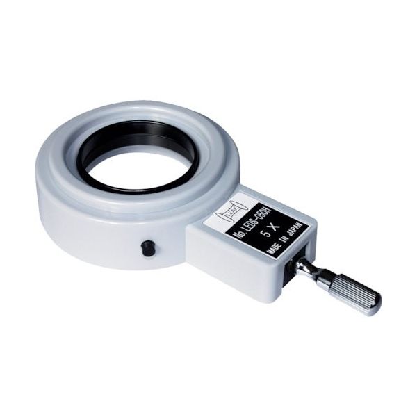 京葉光器 リーフ LED50型ハンド拡大鏡 LEDS-050H 1個 848-1786（直送品）