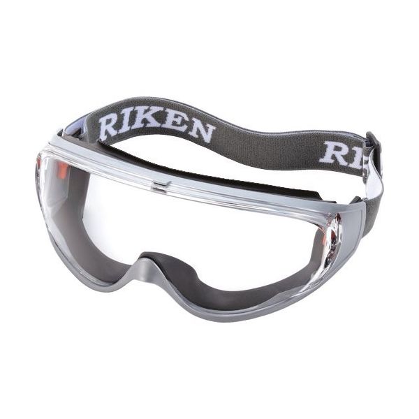 理研オプテック リケン 防曇ゴグル(密閉型・メガネ併用可・傷と曇りに強いタイプ) M56-H/VF-P 1個 199-5871（直送品）