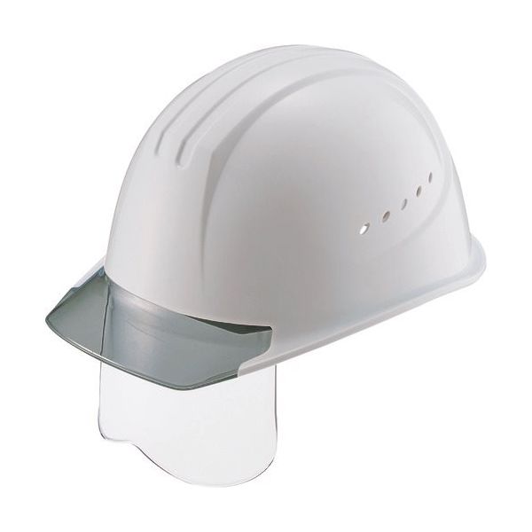 タニザワ エアライト搭載シールド面付ヘルメット ST#161VJーSHGR(EPA) 帽体色 グレー 161VJ-SH-GR5V2-J 1個（直送品）