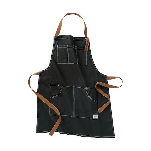 クロダルマ エプロン チャコールグレー フリーサイズ DG902-48-F 1着 452-0276（直送品）