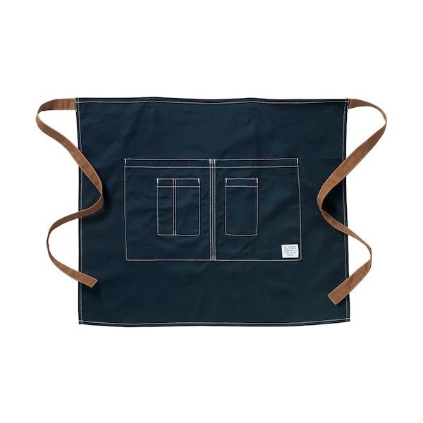 クロダルマ ショートエプロン ネイビー フリーサイズ DG903-11-F 1着 452-3432（直送品）