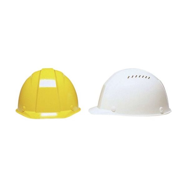 DICプラスチック DIC Fー03V型ヘルメット 白 HA2内装KP付 F-03V-W KP 1個 853-7308（直送品）