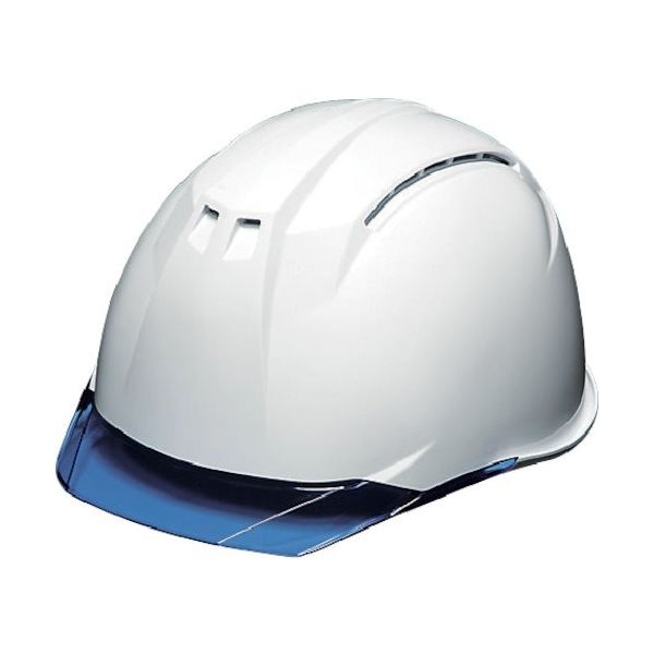 DICプラスチック DIC 透明バイザーヘルメット AA11EVOーCW KP 白/ブルー AA11EVO-CW-HA6-KP-W/B 1個（直送品）