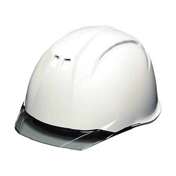 DICプラスチック DIC 透明バイザーヘルメット AP11EVOーC KP 白/スモーク AP11EVO-C-HA6-KP-W/S 1個（直送品）
