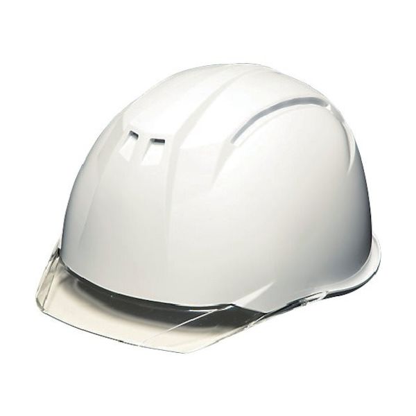 DICプラスチック DIC 透明バイザーヘルメット AP11EVOーC KP 白/クリア AP11EVO-C-HA6-KP-W/C 1個（直送品）