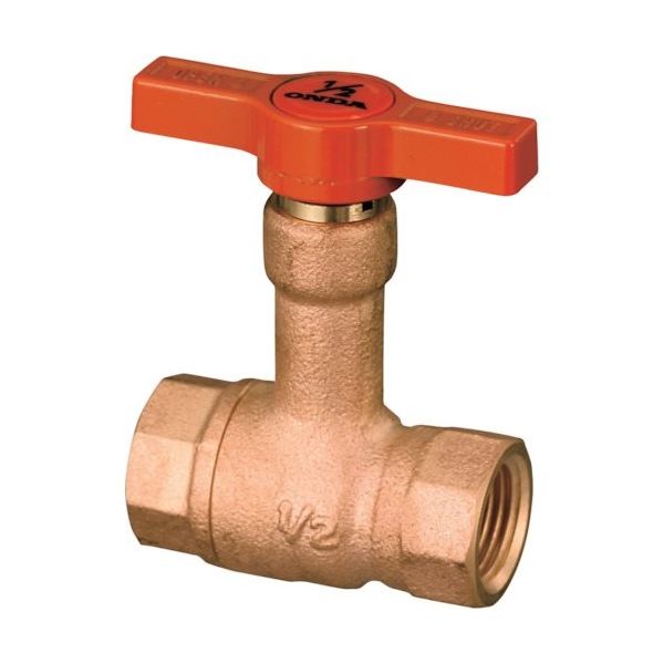 オンダ製作所 B3型 Rc1 1/2×Rc1 1/2 Tハンドル B3-T40 1個 266-8913（直送品）