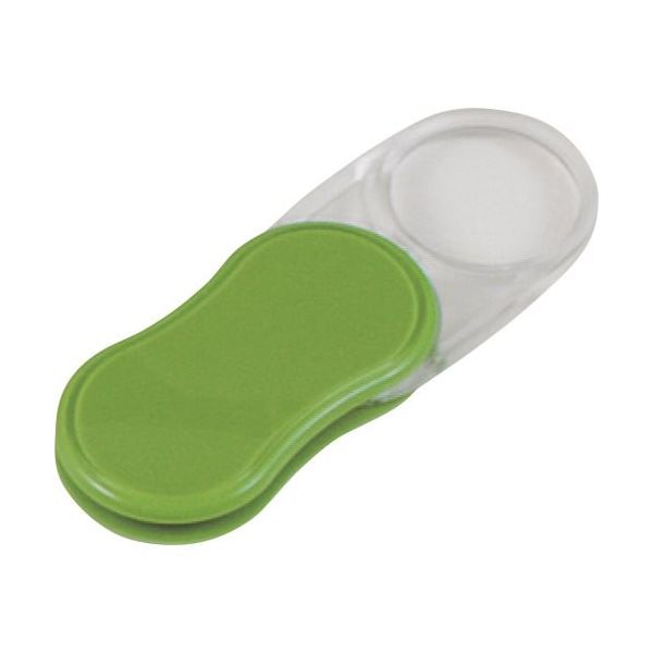 コンテック KONTEC ポケットルーペ 丸 グリーン LP-21P 1個 253-2947（直送品）