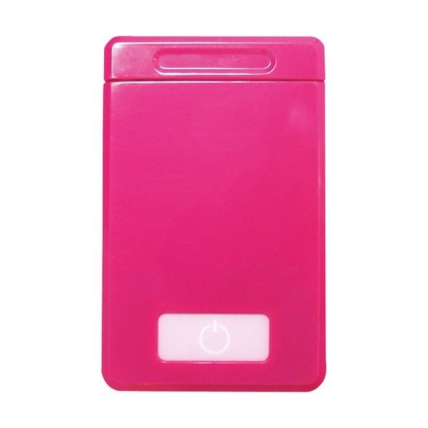 コンテック KONTEC ポケットルーペ カード ピンク LP-42P 1個 253-2907（直送品）