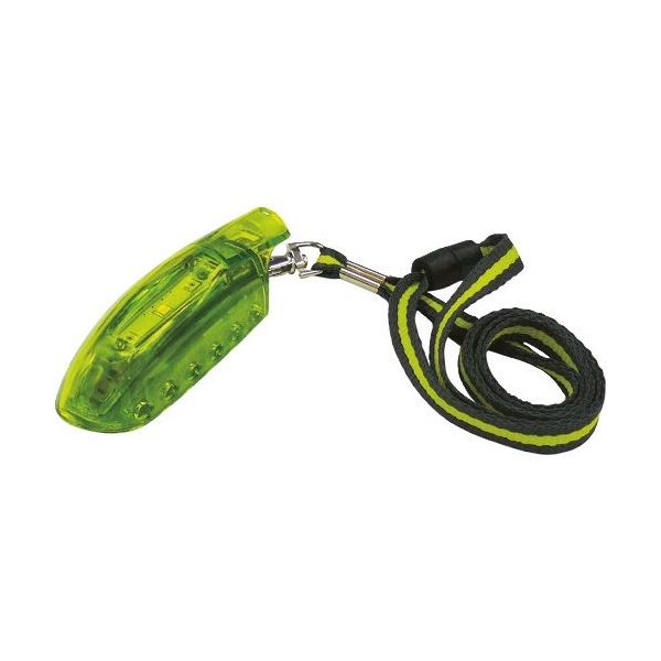 コンテック KONTEC ホイッスルLEDフラッシュライト グリーン KE-80 1個 253-2944（直送品）