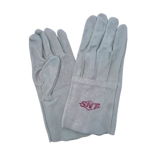 新日本トーカ貿易 SNT 長革手袋(背縫い) J-406A 1双 420-7232（直送品）
